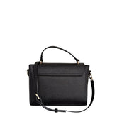 Alviero Martini - Borsa a mano con tracolla in saffiano, Nero